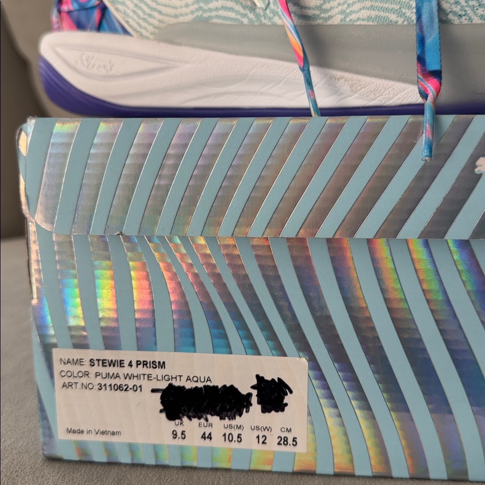 Puma Stewie 4 Prism, Men’s 10.5, Women’s 12 Basketball Shoes - Picture 11 of 12